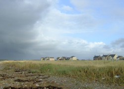 Rain coming - Allonby Allonby buildings