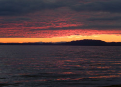 Sunset over Solway Sunset over Solway